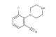 3-fluoro-2-(piperazin-1-yl)benzonitrile