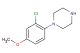 1-(2-chloro-4-methoxyphenyl)piperazine