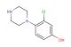 3-chloro-4-(piperazin-1-yl)phenol