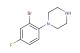 1-(2-bromo-4-fluorophenyl)piperazine