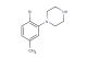 1-(2-bromo-5-methylphenyl)piperazine