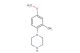 1-(4-methoxy-2-methylphenyl)piperazine