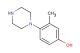 3-methyl-4-(piperazin-1-yl)phenol