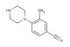 3-methyl-4-(piperazin-1-yl)benzonitrile