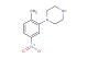 1-(2-methyl-5-nitrophenyl)piperazine
