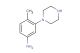 4-methyl-3-(piperazin-1-yl)aniline