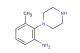 3-methyl-2-(piperazin-1-yl)aniline