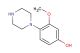 3-methoxy-4-(piperazin-1-yl)phenol