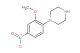 1-(2-methoxy-4-nitrophenyl)piperazine