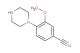 3-methoxy-4-(piperazin-1-yl)benzonitrile