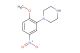 1-(2-methoxy-5-nitrophenyl)piperazine