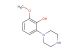 2-methoxy-6-(piperazin-1-yl)phenol