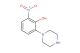 2-nitro-6-(piperazin-1-yl)phenol