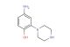 4-amino-2-(piperazin-1-yl)phenol