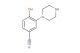 4-hydroxy-3-(piperazin-1-yl)benzonitrile
