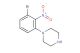 1-(3-bromo-2-nitrophenyl)piperazine