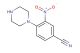 3-nitro-4-(piperazin-1-yl)benzonitrile