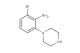 2-bromo-6-(piperazin-1-yl)aniline