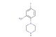 5-fluoro-2-(piperazin-1-yl)aniline