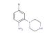 4-bromo-2-(piperazin-1-yl)aniline