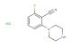2-fluoro-6-(piperazin-1-yl)benzonitrile hydrochloride