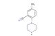 5-methyl-2-(piperazin-1-yl)benzonitrile