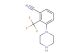 3-(piperazin-1-yl)-2-(trifluoromethyl)benzonitrile