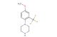 1-(4-methoxy-2-(trifluoromethyl)phenyl)piperazine