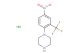 1-(4-nitro-2-(trifluoromethyl)phenyl)piperazine hydrochloride