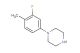 1-(3-fluoro-4-methylphenyl)piperazine