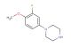 1-(3-fluoro-4-methoxyphenyl)piperazine