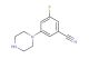3-fluoro-5-(piperazin-1-yl)benzonitrile