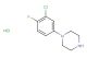 1-(3-chloro-4-fluorophenyl)piperazine hydrochloride