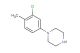 1-(3-chloro-4-methylphenyl)piperazine