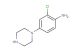 2-chloro-4-(piperazin-1-yl)aniline
