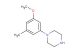 1-(3-methoxy-5-methylphenyl)piperazine
