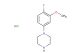1-(4-fluoro-3-methoxyphenyl)piperazine hydrochloride