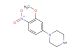 1-(3-methoxy-4-nitrophenyl)piperazine