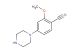 2-methoxy-4-(piperazin-1-yl)benzonitrile