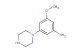3-methoxy-5-(piperazin-1-yl)aniline