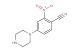 2-nitro-4-(piperazin-1-yl)benzonitrile