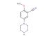 2-methoxy-5-(piperazin-1-yl)benzonitrile