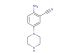 2-amino-5-(piperazin-1-yl)benzonitrile