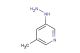 3-hydrazinyl-5-methylpyridine