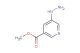 methyl 5-hydrazinylnicotinate