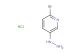 2-bromo-5-hydrazineylpyridine hydrochloride