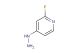 2-fluoro-4-hydrazinylpyridine