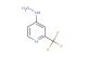 4-hydrazinyl-2-(trifluoromethyl)pyridine