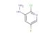 2-chloro-5-fluoro-3-hydrazinylpyridine