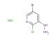 5-bromo-2-chloro-3-hydrazinylpyridine hydrochloride